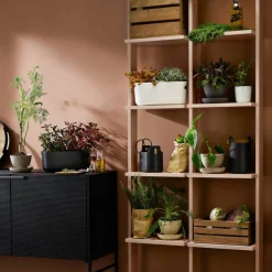 Selvvannende Herb Organiser Svart