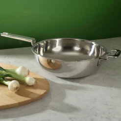 316 Series wok med lokk 28 cm, rustfritt stål
