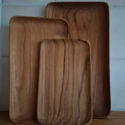 Serveringsbrett large 30 x 20 cm, teak