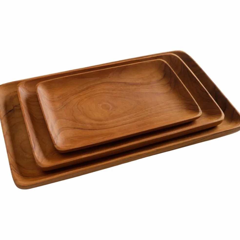 Serveringsbrett medium 25 x 17 cm, teak