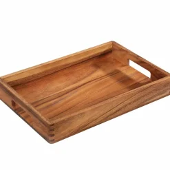 Serveringsbrett 33x22x6 cm, akasietre