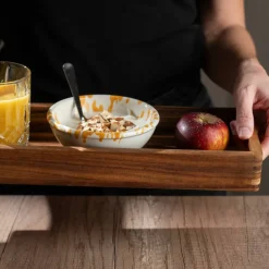Serveringsbrett 42x28x6 cm, akasietre