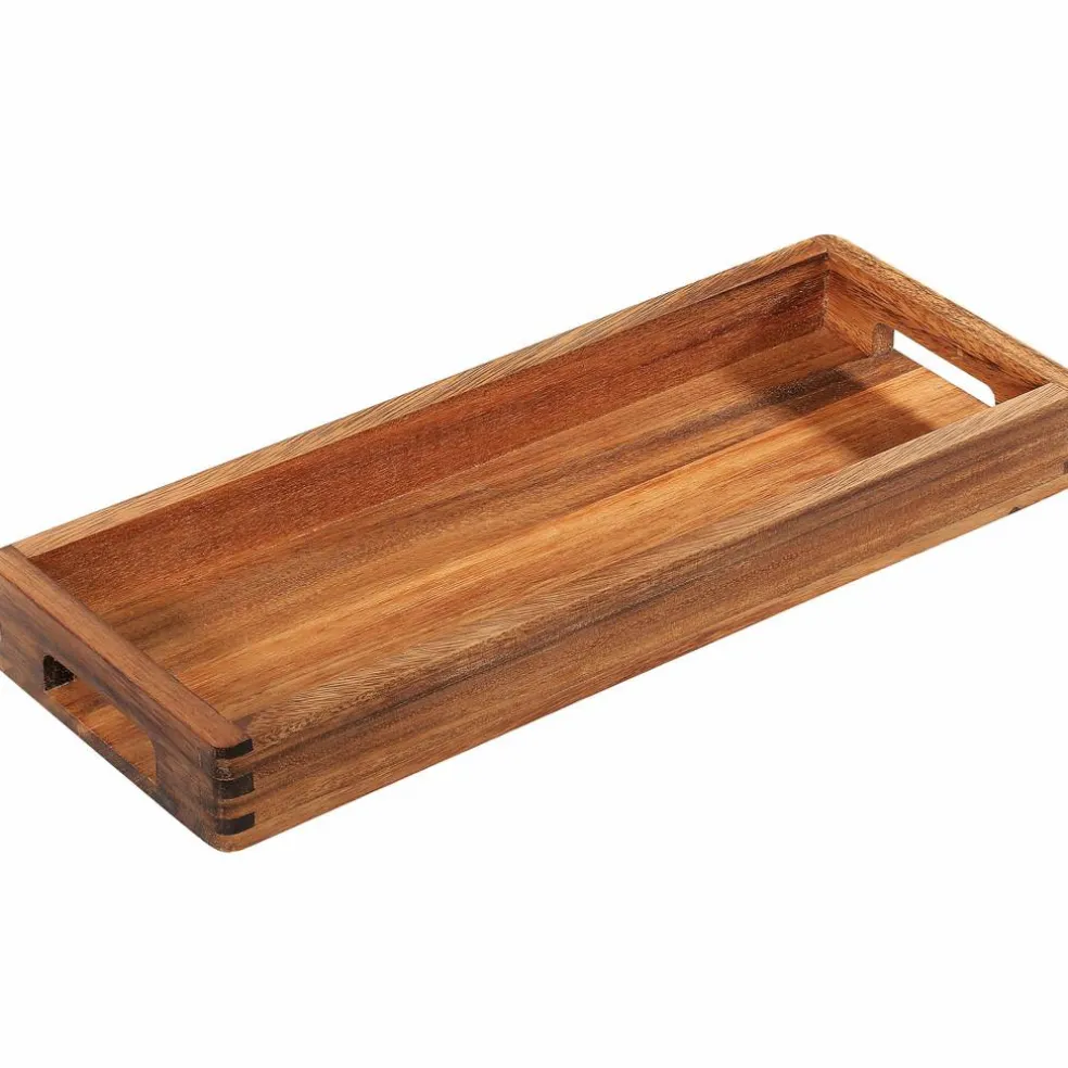 Serveringsbrett 42x28x6 cm, akasietre