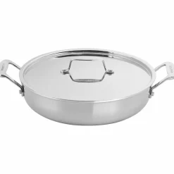 Serveringspanne med lokk 28 cm