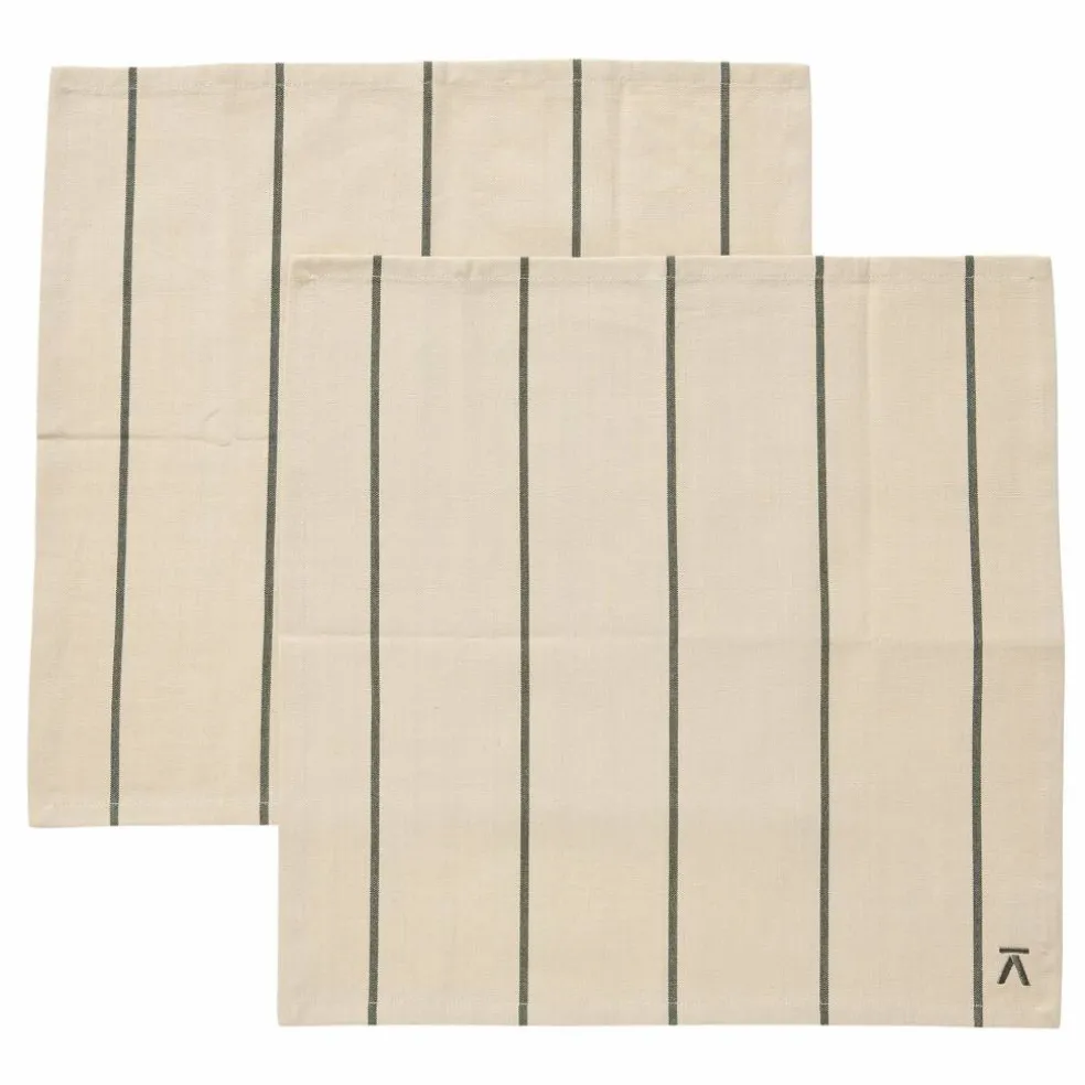 Servietter 45 × 45 cm 2-pakning, beige