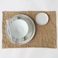 Serviett, 45x45 cm, bleached white