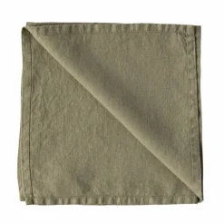 Serviett 45x45 cm, hazelnut stripe