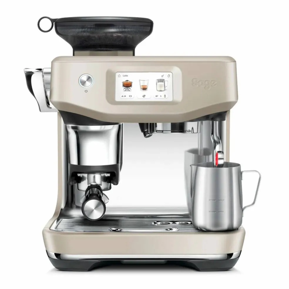 SES882ALM Touch Impress espressomaskin, almond nougat