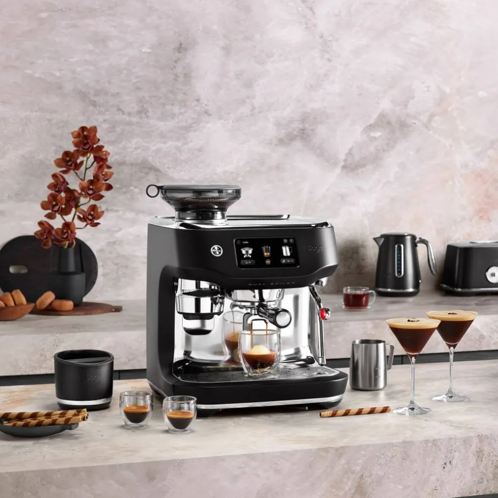 SES995BSS Oracle Dual Boiler espressomaskin, rustfritt stål