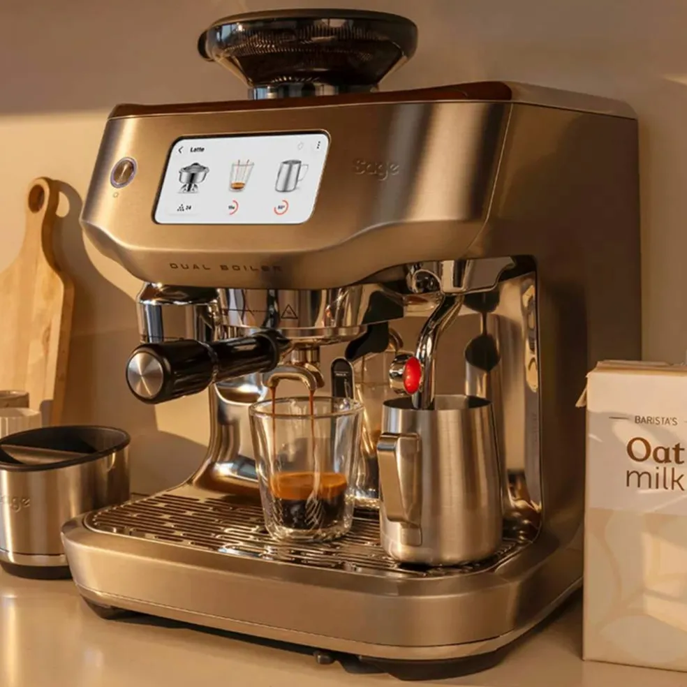 SES995BSS Oracle Dual Boiler espressomaskin, rustfritt stål