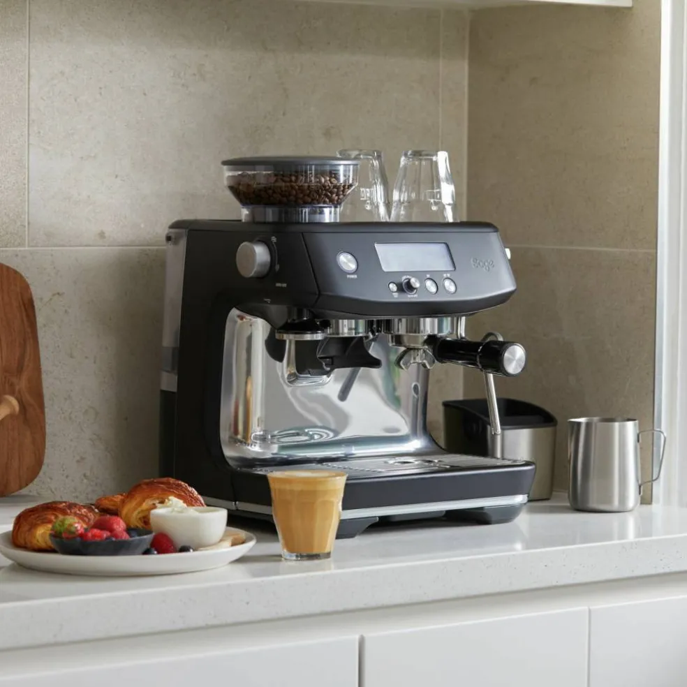 SES878BST Barista Pro Espressomaskine, grå