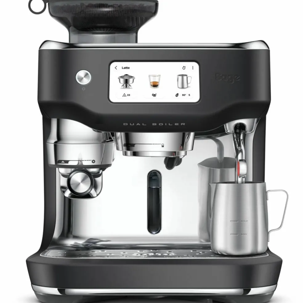 SES995BTR Oracle Dual Boiler espressomaskin, svart
