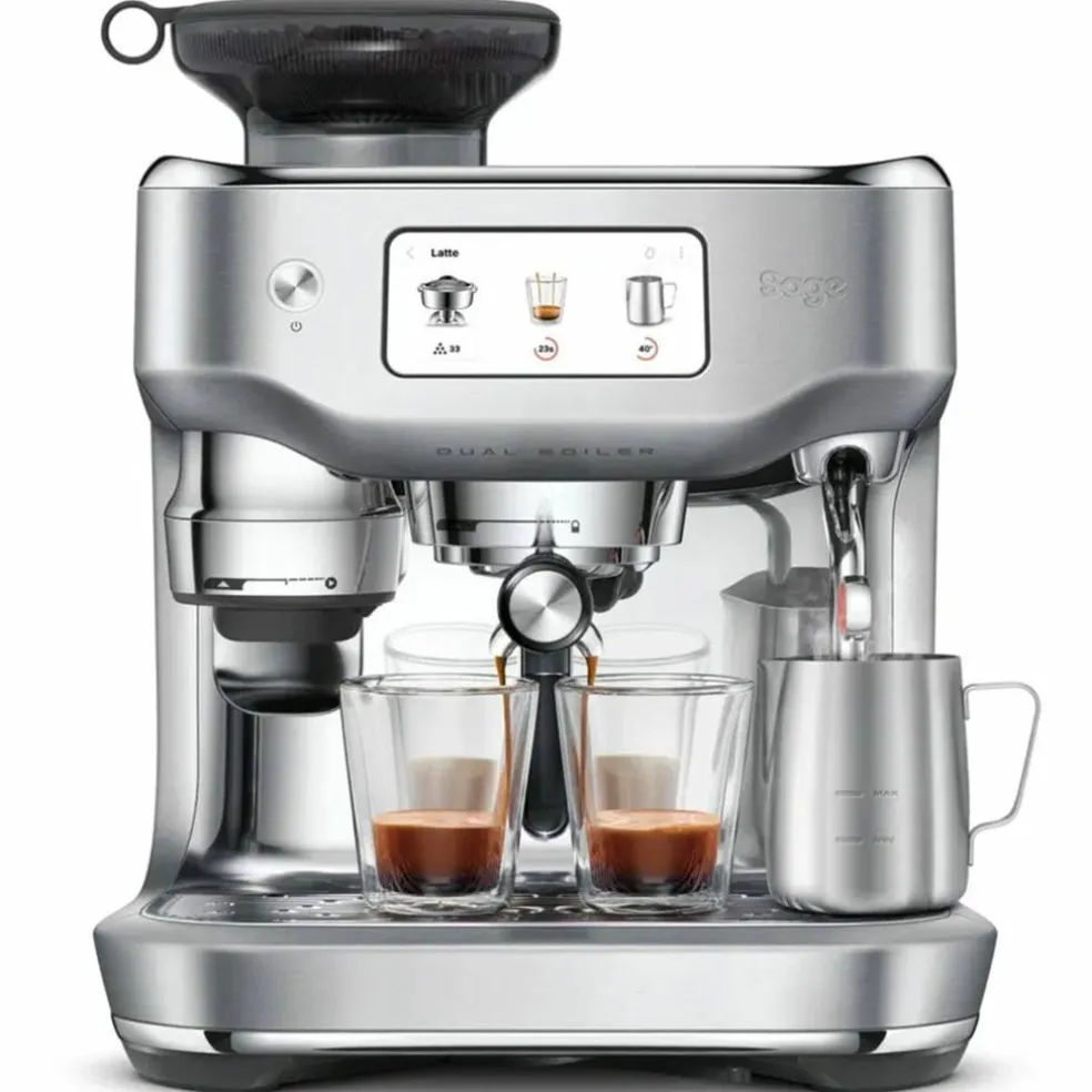 SES995BTR Oracle Dual Boiler espressomaskin, svart