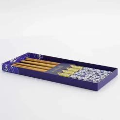 Set shiba spisepinner, 5-pakning