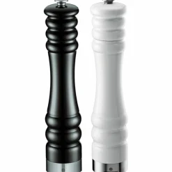 Sett Salt/Pepperkvern Munchen 25 cm Svart & Hvit Blank