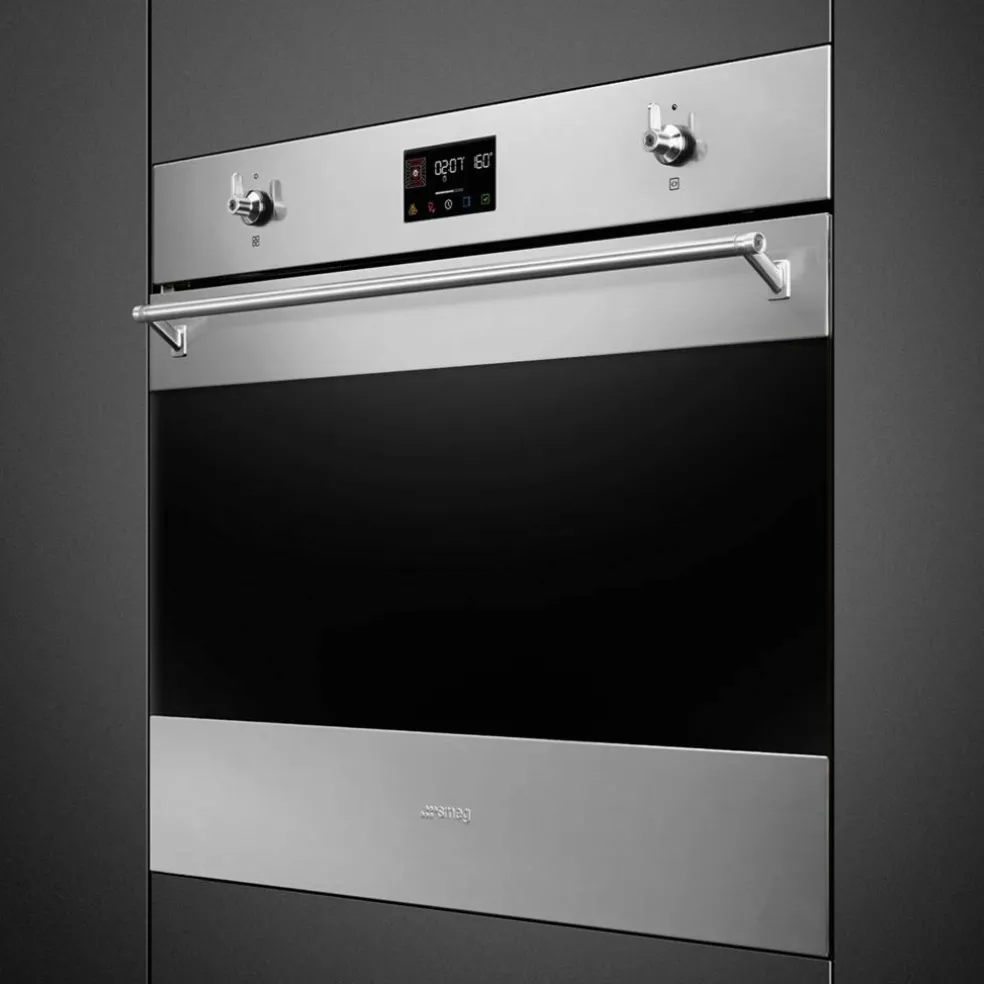 SF7302TX innbyggingsovn 70 cm, rustfritt stål