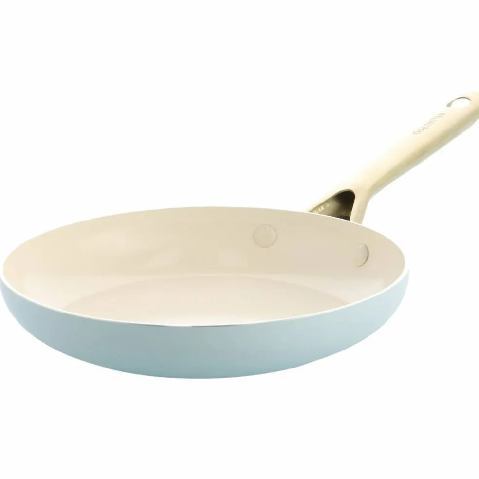 Shades stekepannesett 3 deler, taupe/pastel green/moroccan green