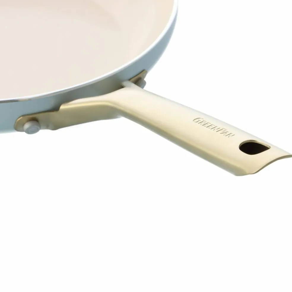 Shades stekepannesett 3 deler, taupe/pastel green/moroccan green