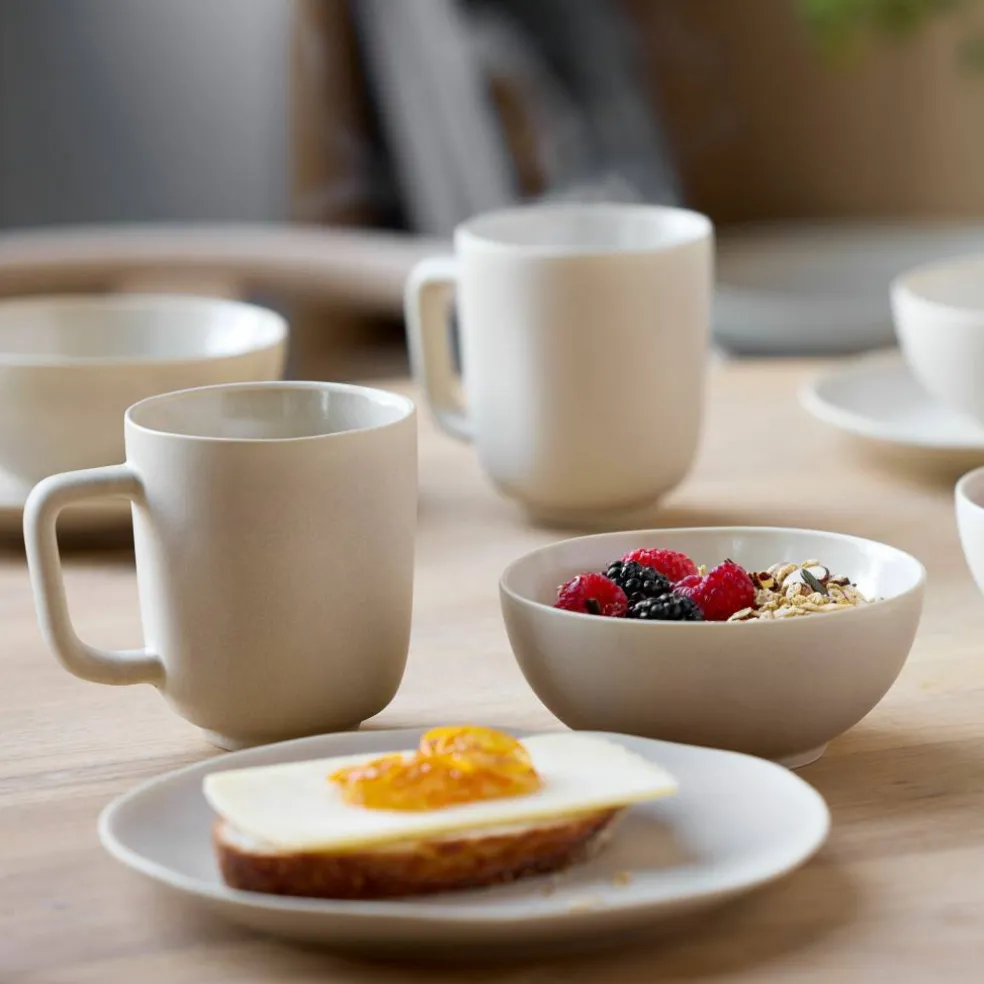 Shoku kopp med hank 33 cl, soft beige