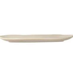 Shoku serveringsfat 34x18 cm, soft beige