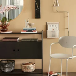 Show vase 25 cm, rav/rosa