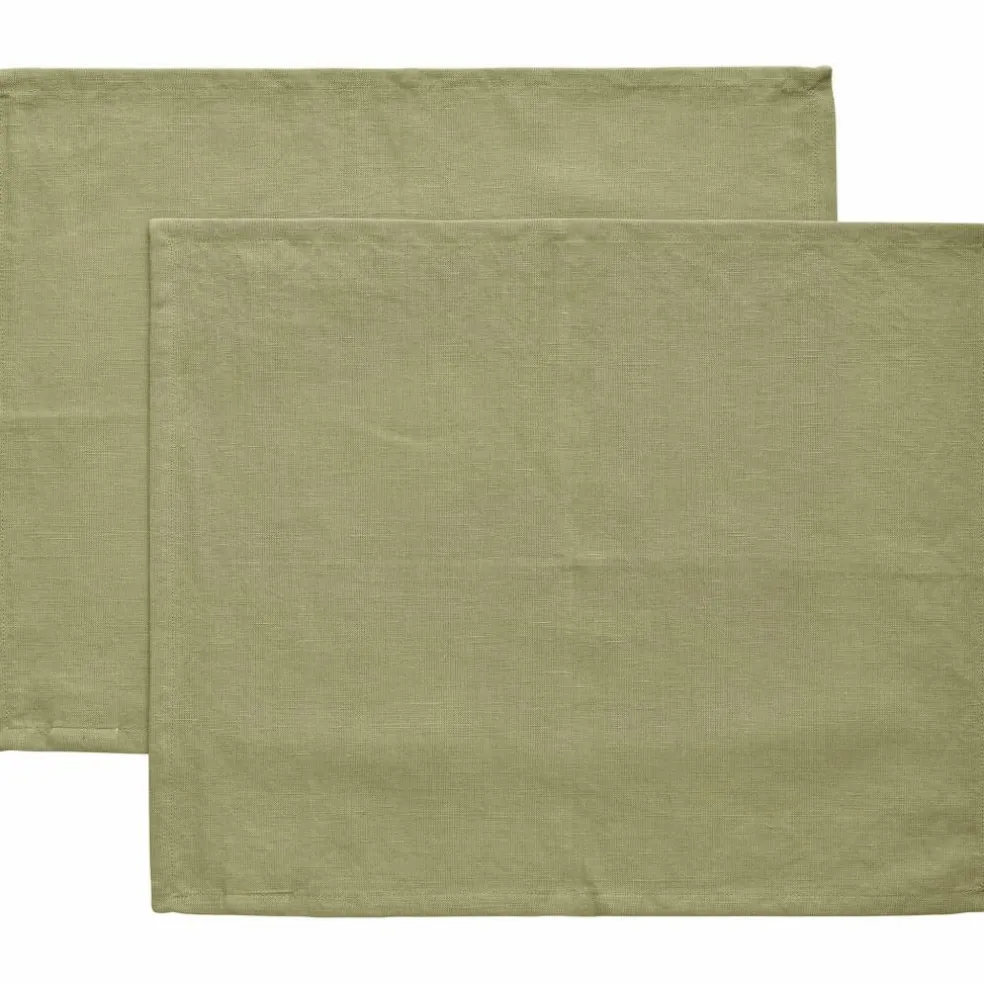 Sienna Bordbrikke 45 x 35 cm 2-pakning, grønn