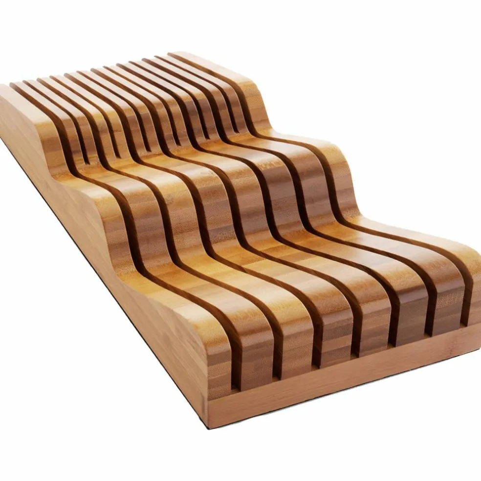 Signature Bamboo Knivblokk for Skuffe