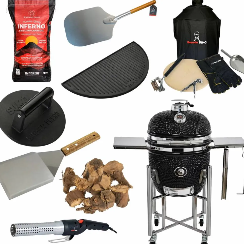 Signature Midi kamado-grill med stor grillpakke