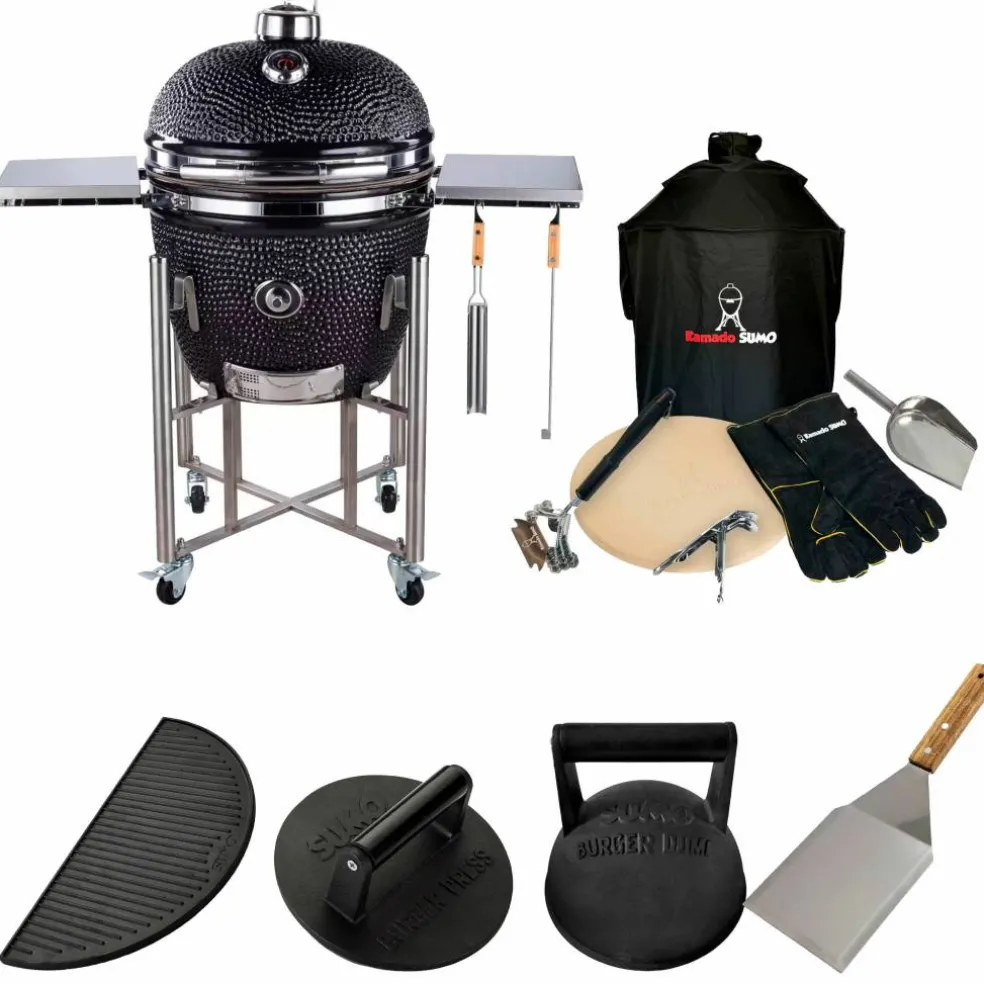 Signature Pro kamadogrill med smashpakke