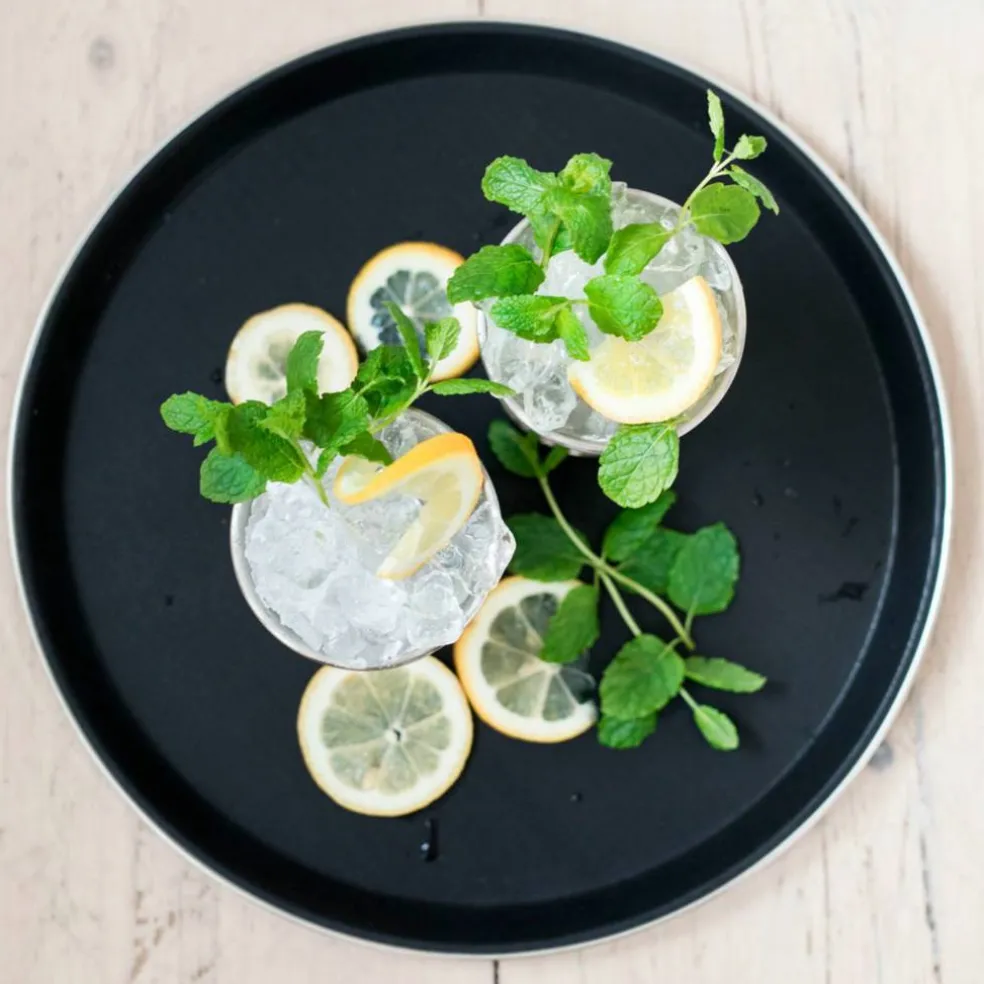 Sigrid rund serveringsbrett