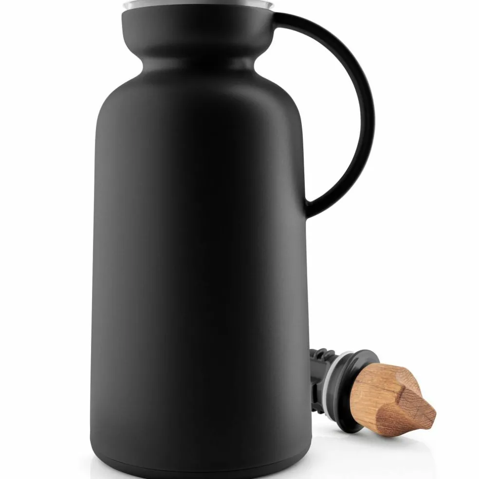 Silhouette termoskanne 1 liter, svart