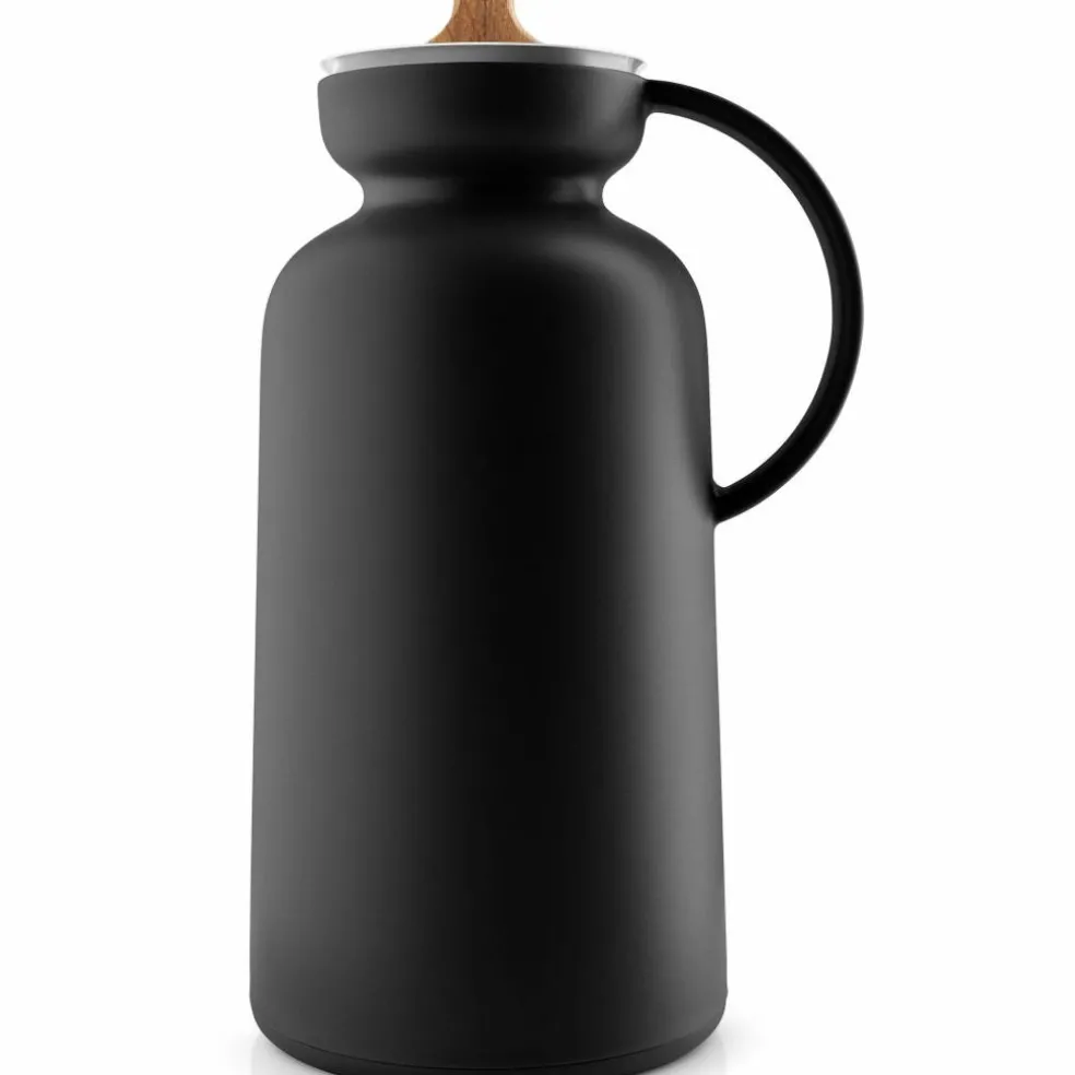 Silhouette termoskanne 1 liter, svart