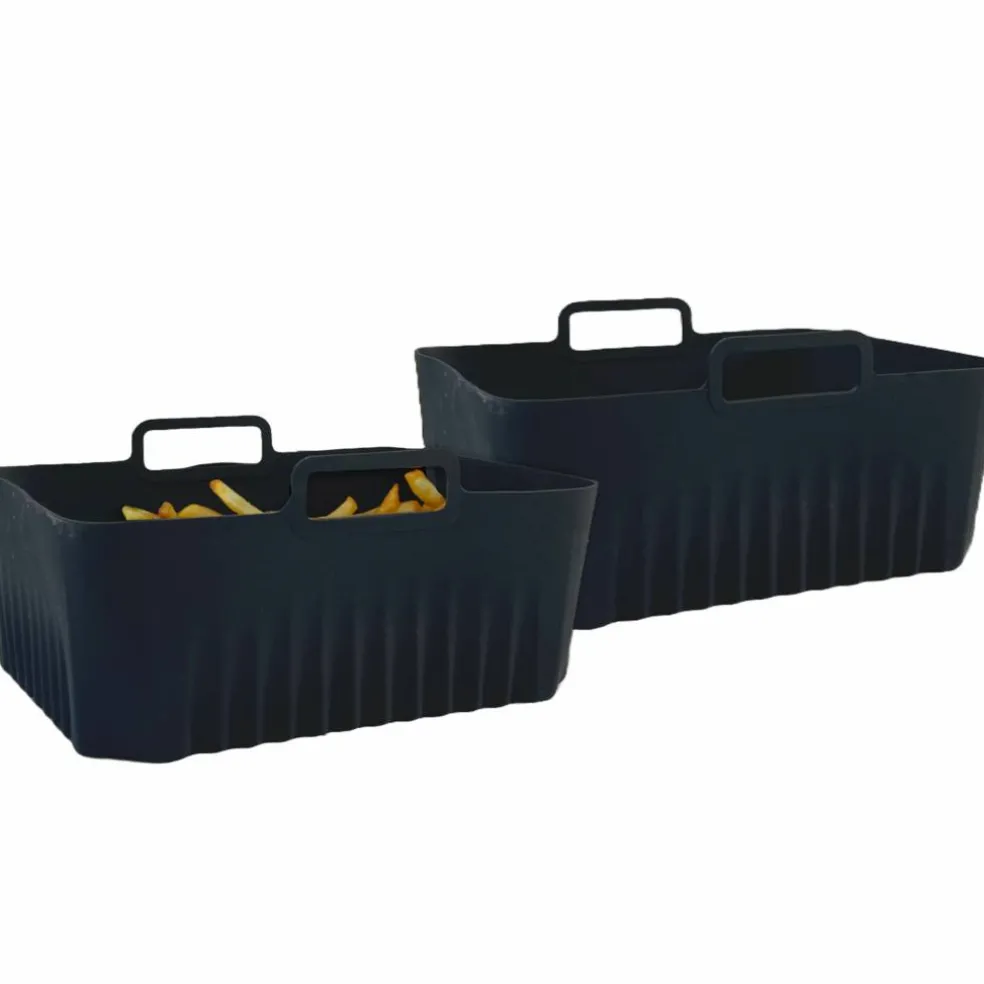 Silikonformer til airfryer, 2 stk.