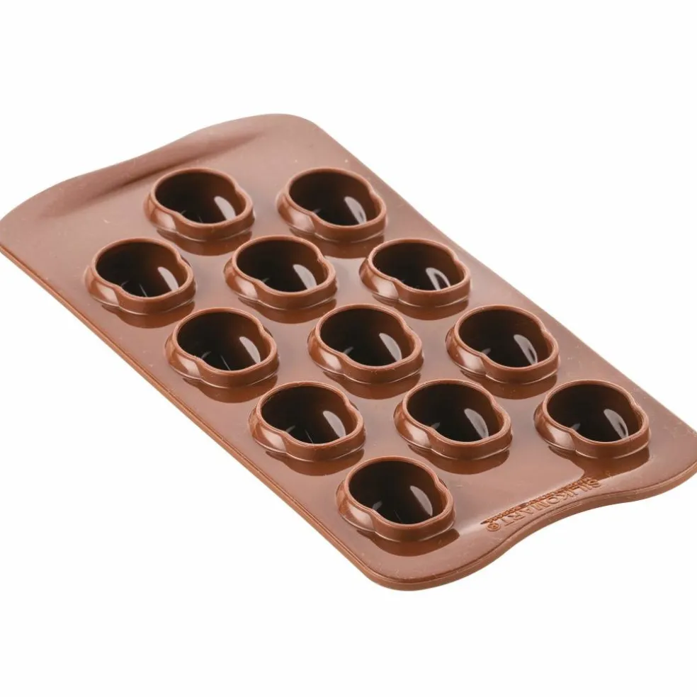 Silikonform Sjokolade Hodeskalle, Ø 3cm