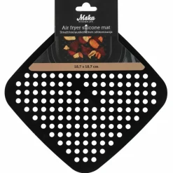 Silikonmatte til airfryer 18 × 18 cm