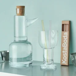Sipsavor sugerør 2-pack, blå/grønn
