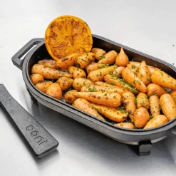 Sizzlerpanne, støpejern