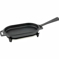 Sizzlerpanne, støpejern