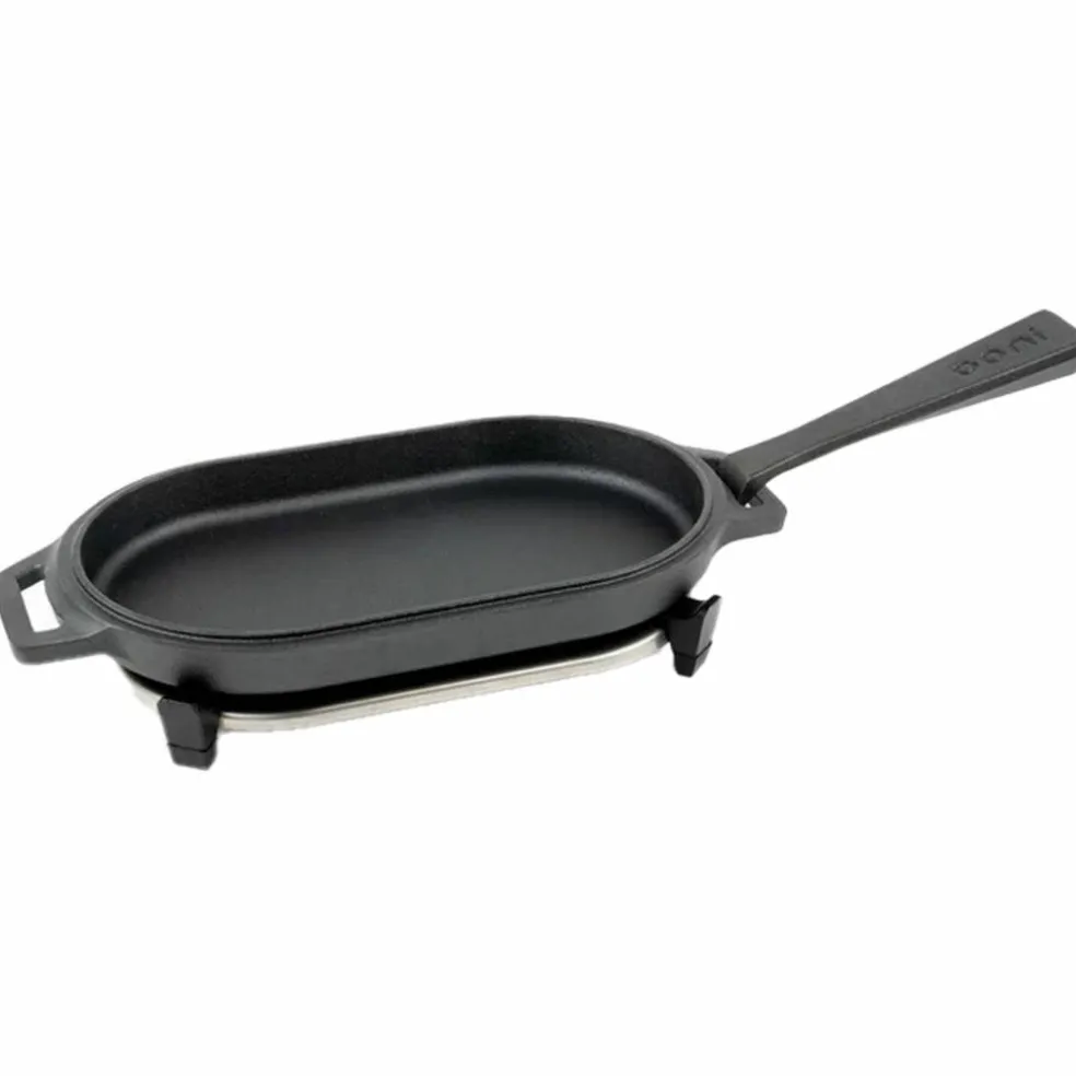 Sizzlerpanne, støpejern