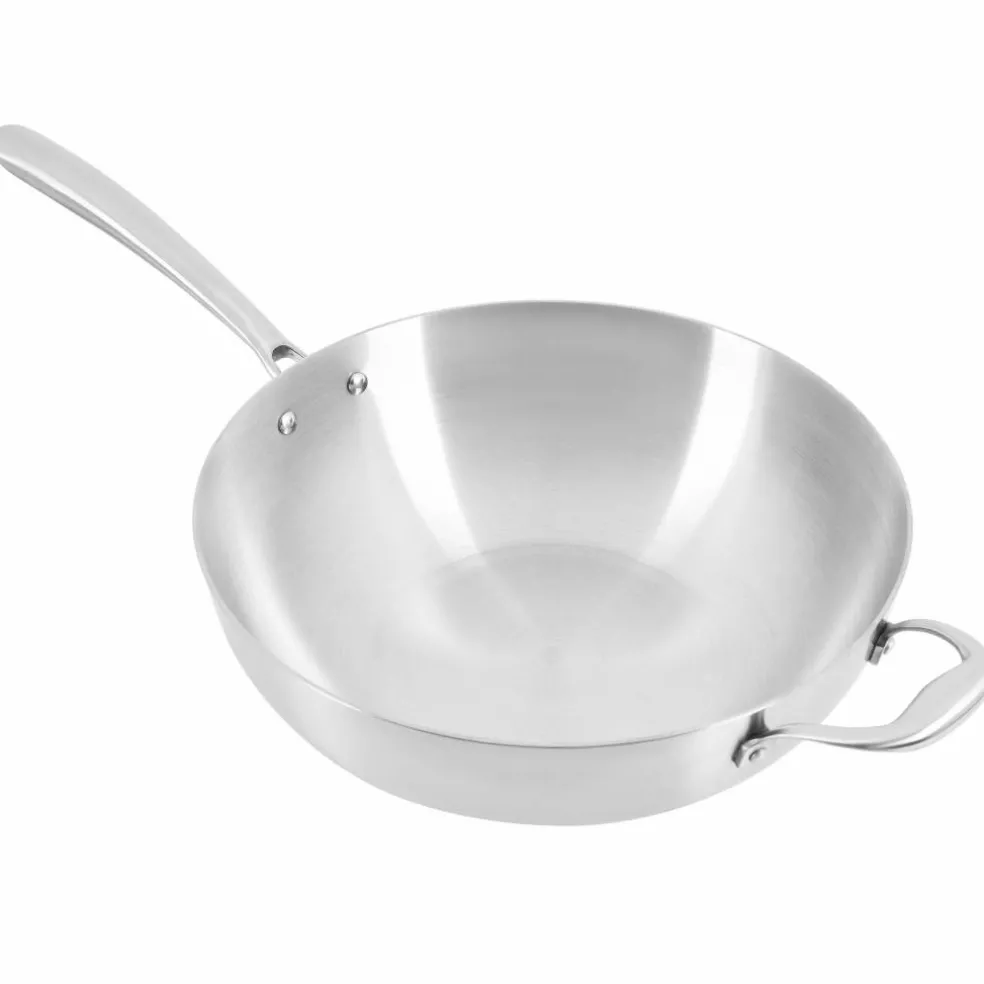 Sizzle Wok 30 cm, rustfritt stål