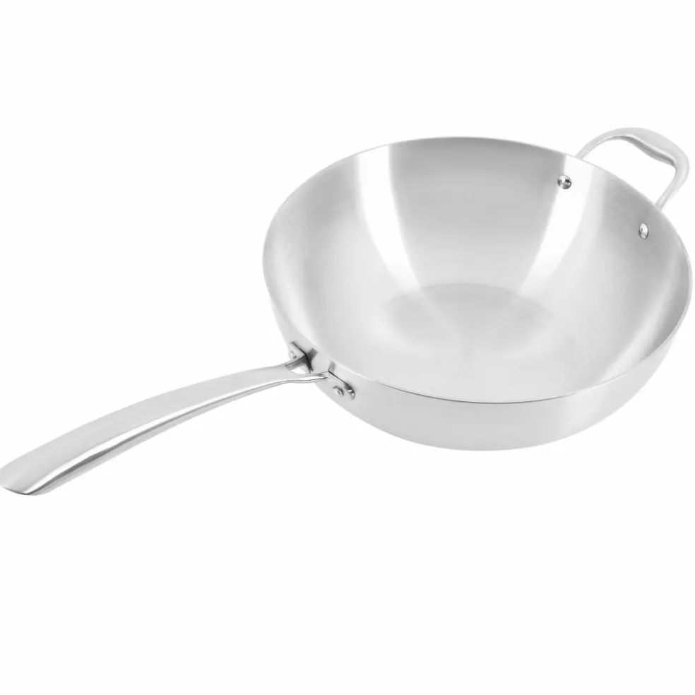 Sizzle Wok 30 cm, rustfritt stål