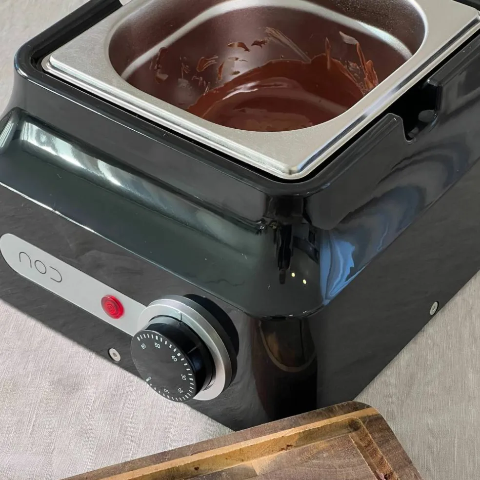 Sjokoladesmelter med termostat 1,5 liter