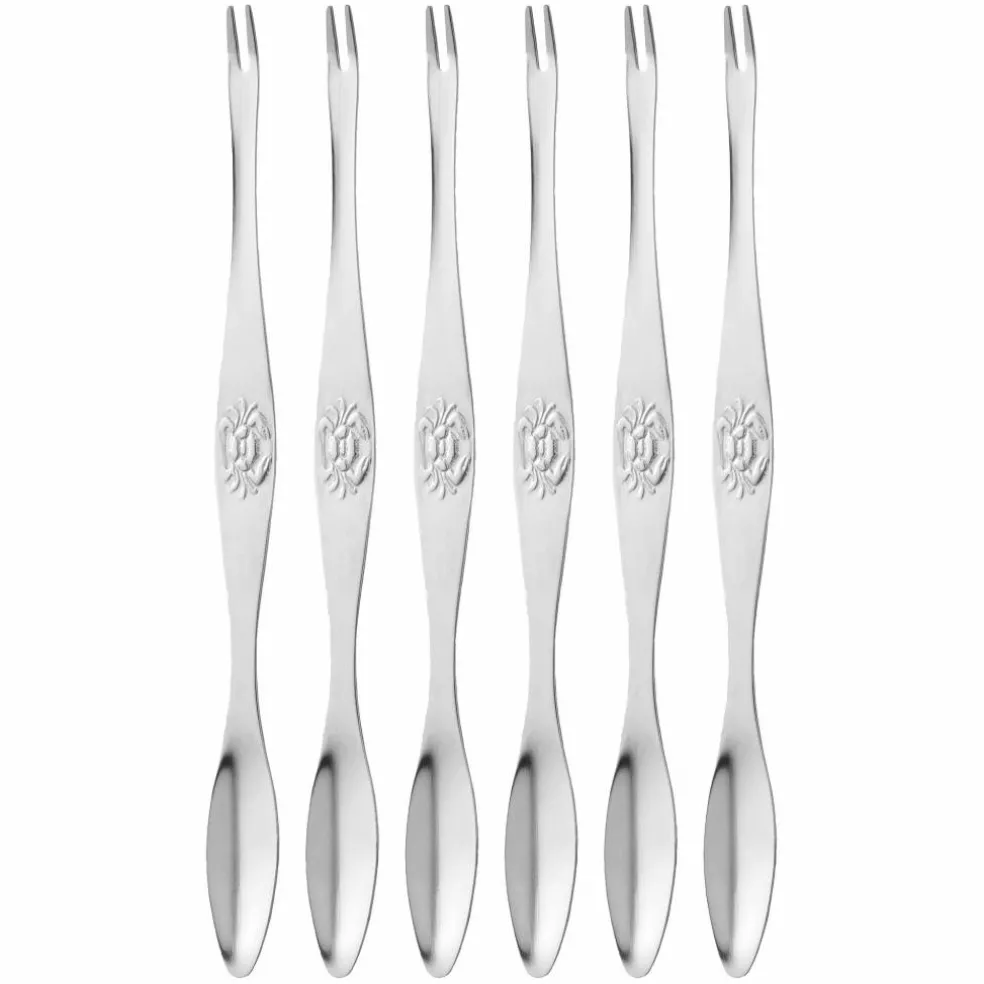 Skai skalldyrsgaffel 18,5 cm, rustfritt stål