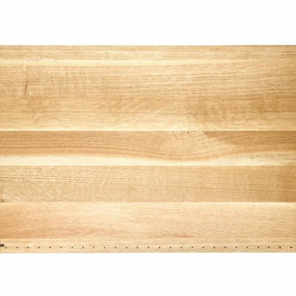 Skjærebrett massiv eik 800x400x50mm