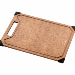 Skjærebrett small, brun