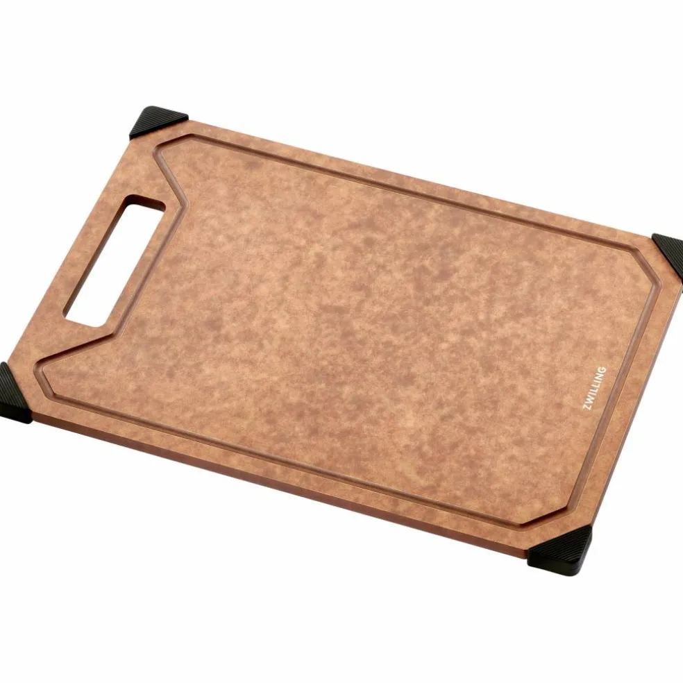 Skjærebrett small, brun