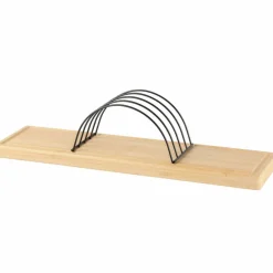 Skjærebrettstativ, bambus/stål