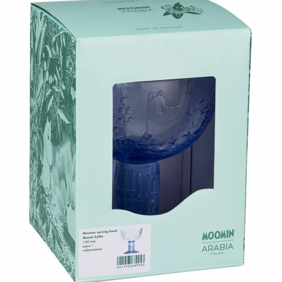 Skål 14 cm, aquablå