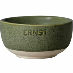 Skål 14 cm, grønn/natur