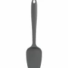 Skålformet slikkepott 20 cm, grå